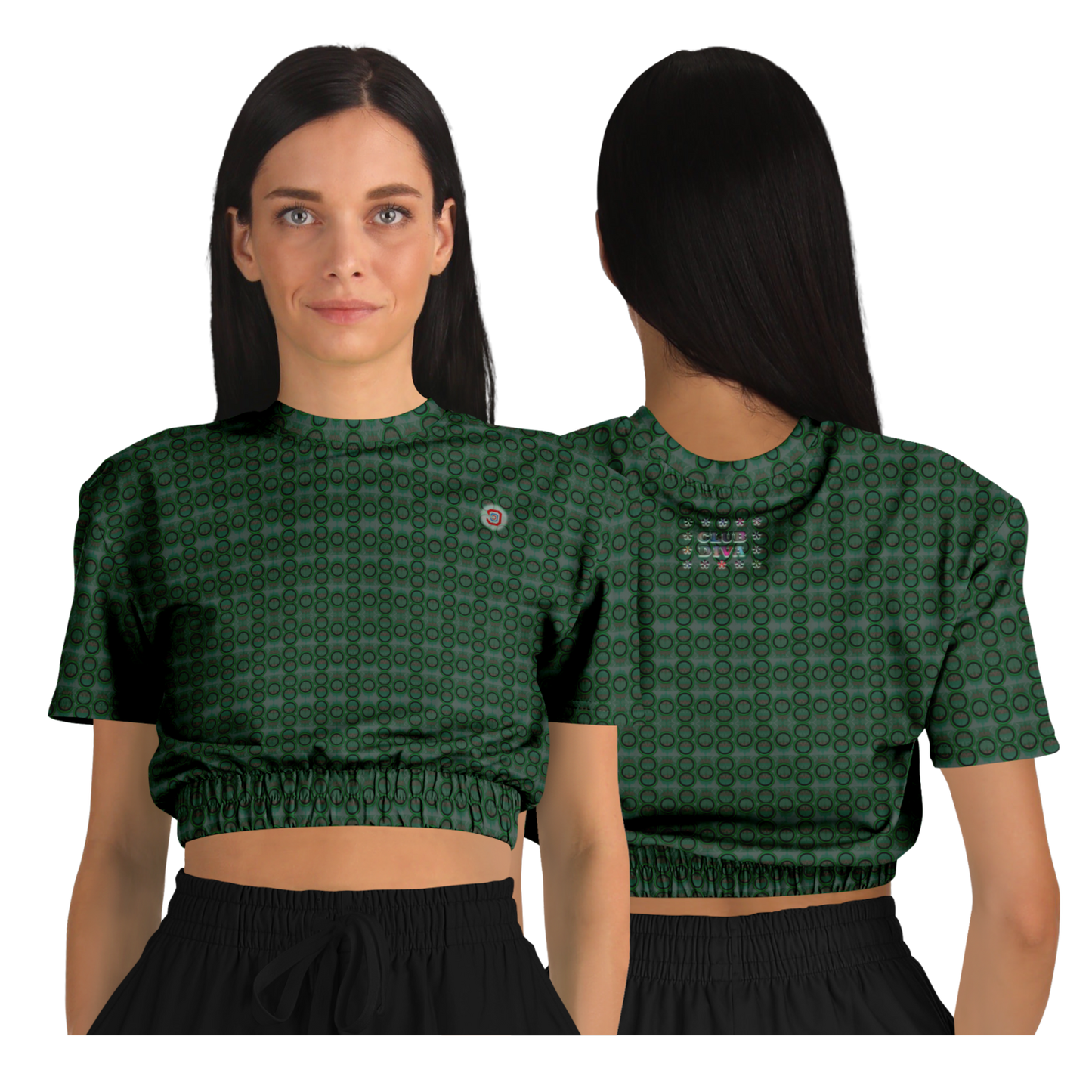 Just Being You, Your Way!-Activewear for Divas | Get your next all-over-printed crop top designed just for you!-Crop Top - AOP - 4R FREE STYLE P1P2P3