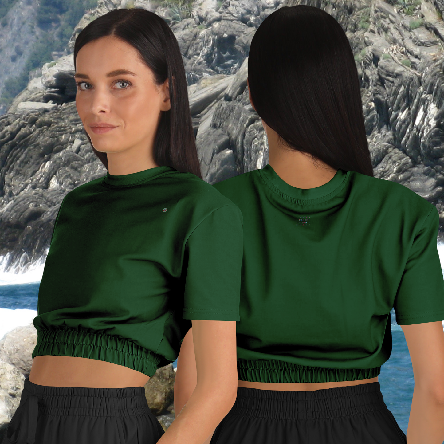 Just Being You, Your Way!-Activewear for Divas | Get your next all-over-printed crop top designed just for you!-Crop Top - AOP - FREE STYLE PLAIN P1P2P3