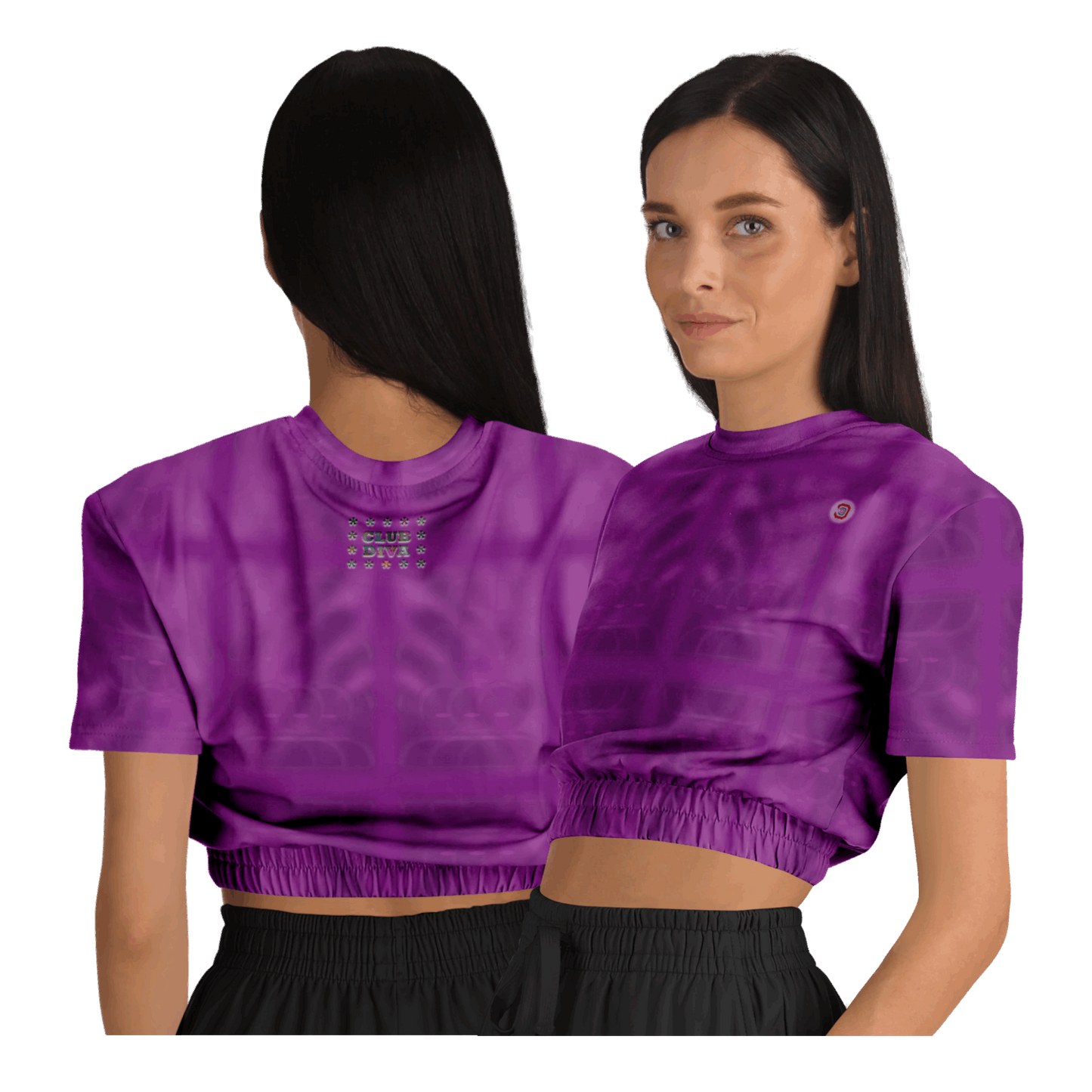 Just Being You, Your Way!-Activewear for Divas | Get your next all-over-printed crop top designed just for you!-Crop Top - AOP - WTFMB FREE STYLE P1P2P3
