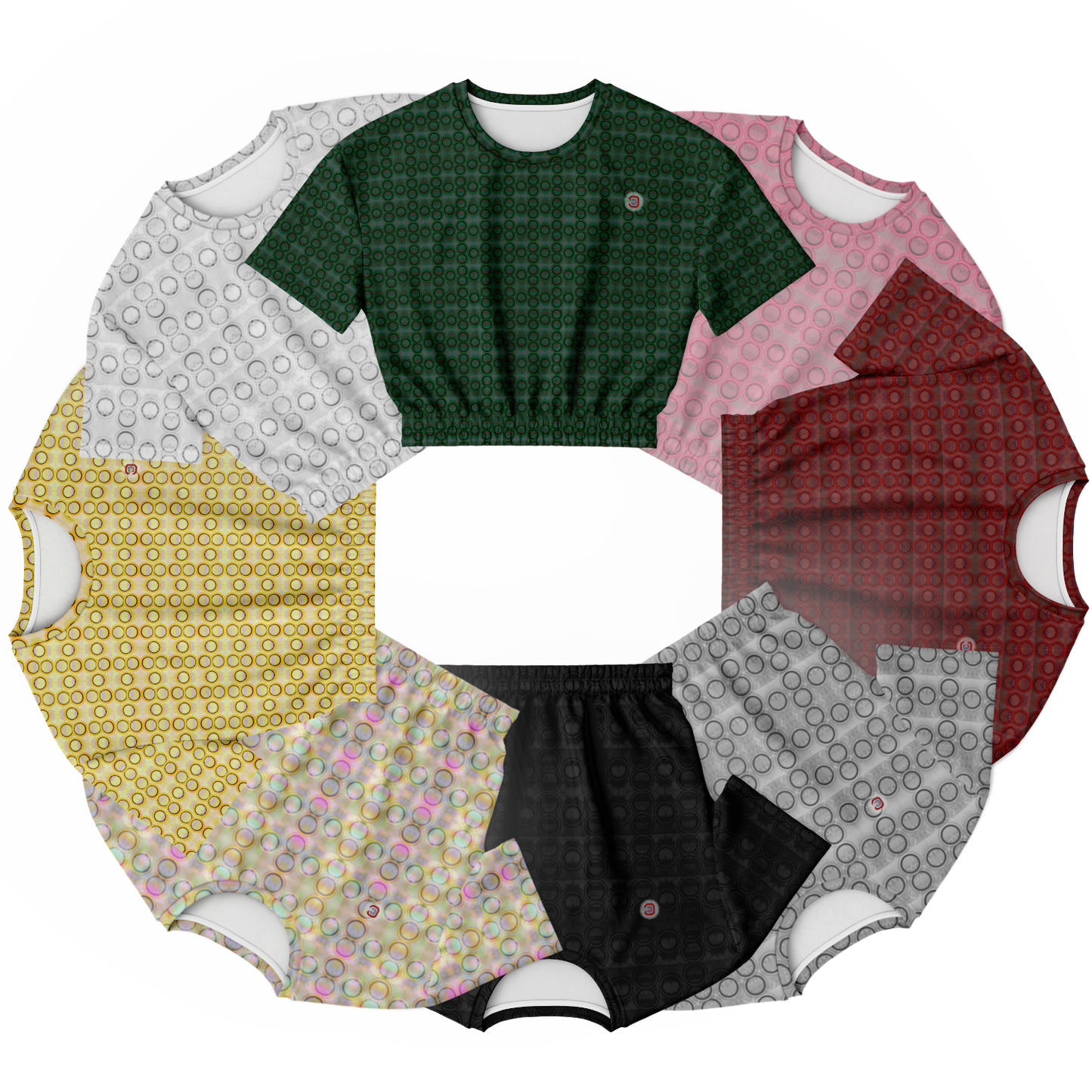 Just Being You, Your Way!-Activewear for Divas | Get your next all-over-printed crop top designed just for you!-Crop Top - AOP - 4R FREE STYLE P1P2P3