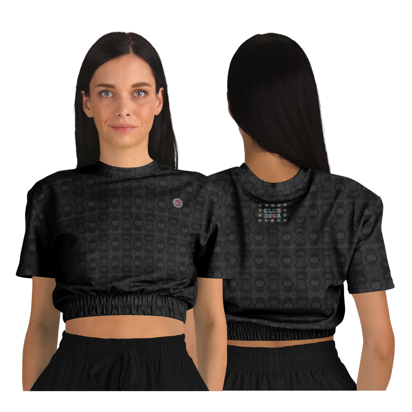 Just Being You, Your Way!-Activewear for Divas | Get your next all-over-printed crop top designed just for you!-Crop Top - AOP - 4R FREE STYLE P1P2P3