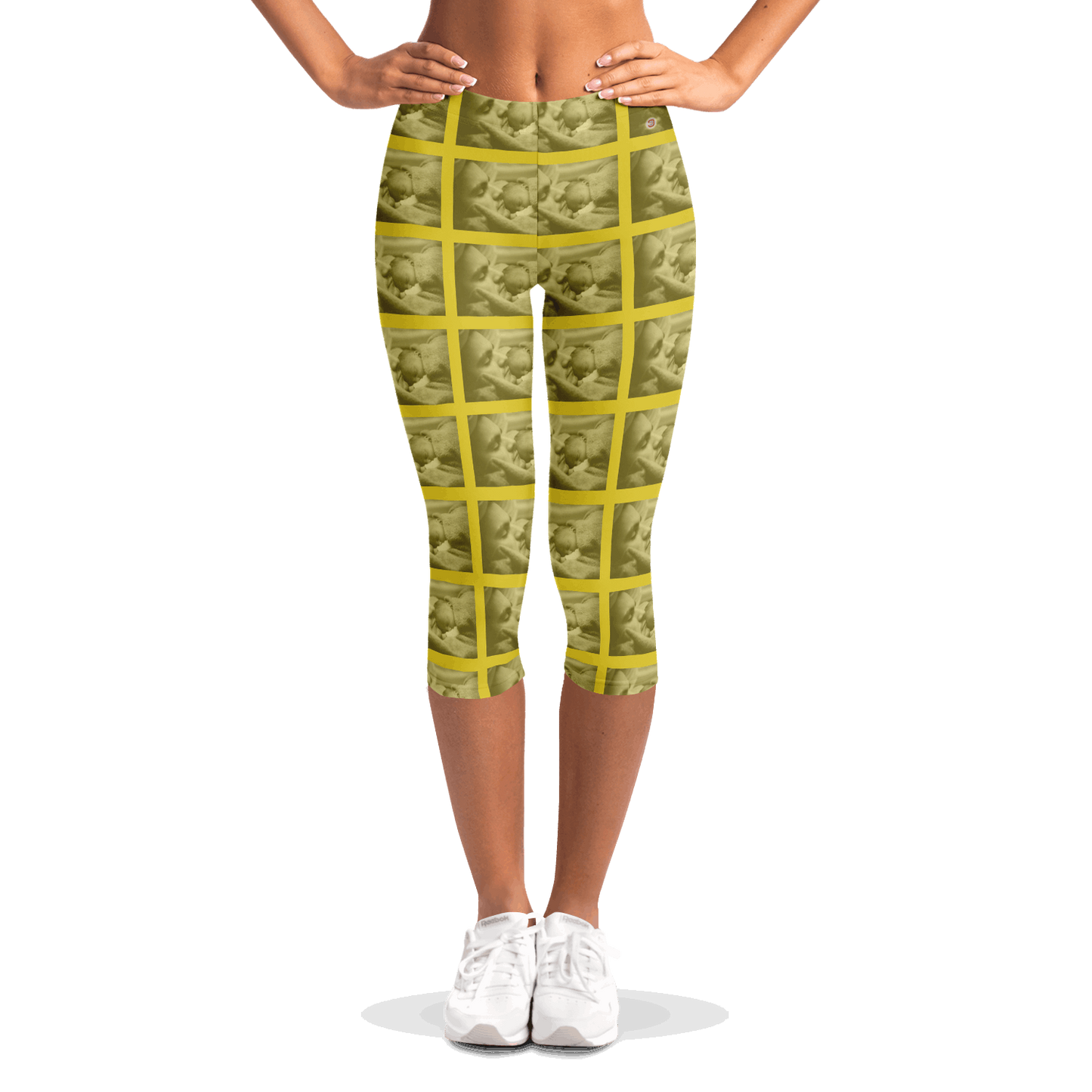 Just Being You, Your Way!-Activewear for Divas | Get your next pair of capri leggings free style designed just for you!-Leggings - AOP - CAPRI FREE STYLE 4R P0P1