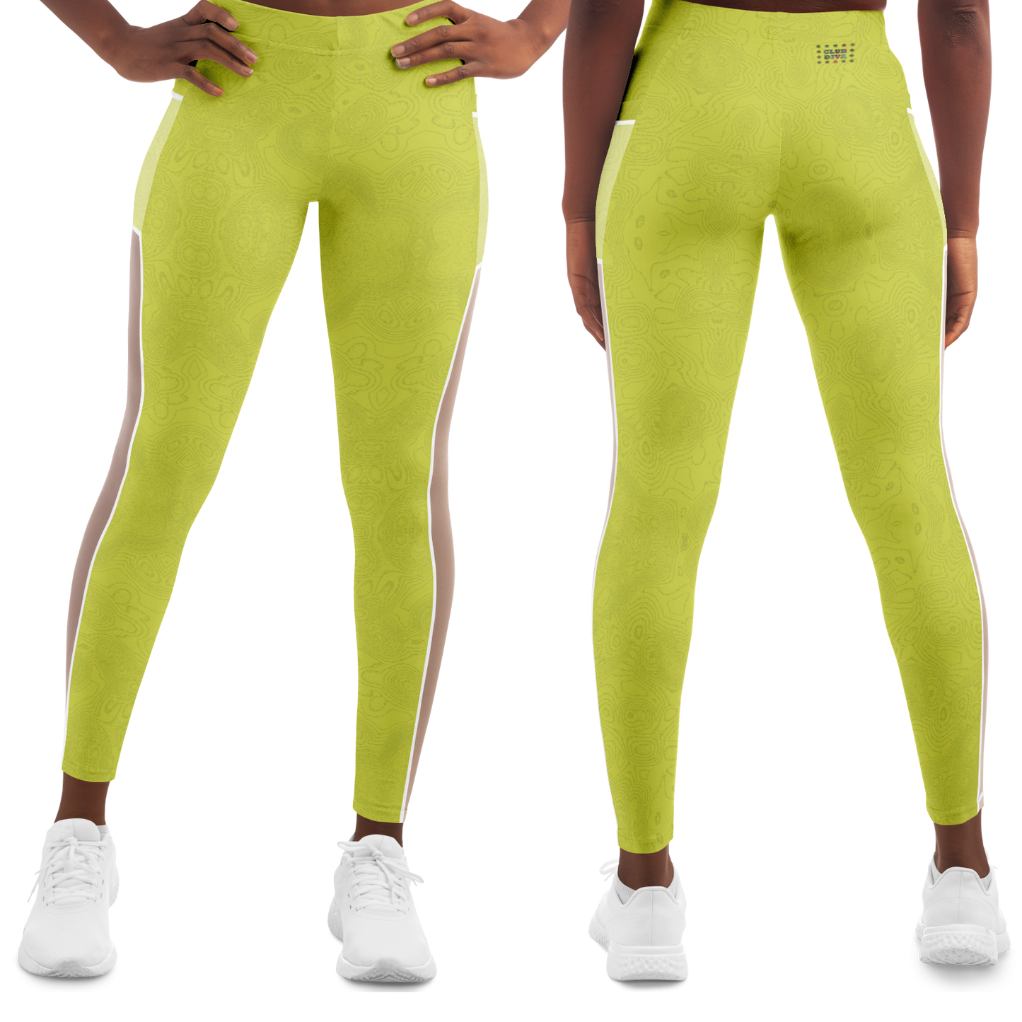 Just Being You, Your Way!-Activewear for Divas | Get your next pair of mesh leggings designed just for you!-Leggings - AOP - MESH FREE STYLE TC P1P2P3