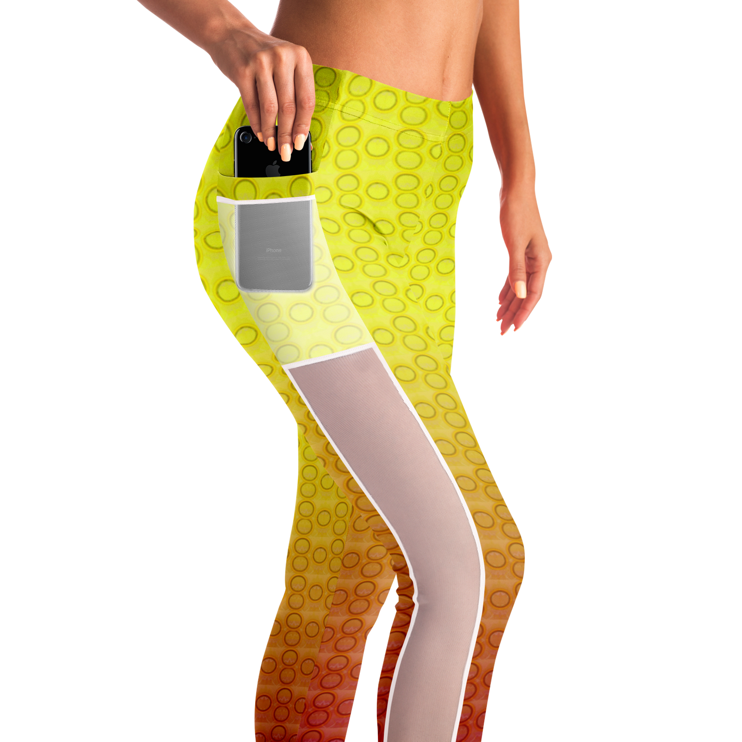 Just Being You, Your Way!-Activewear for Divas | Get your next pair of stunning mesh leggings designed just for you!-Leggings - AOP - MESH FREE STYLE BLEND 4R P0P1
