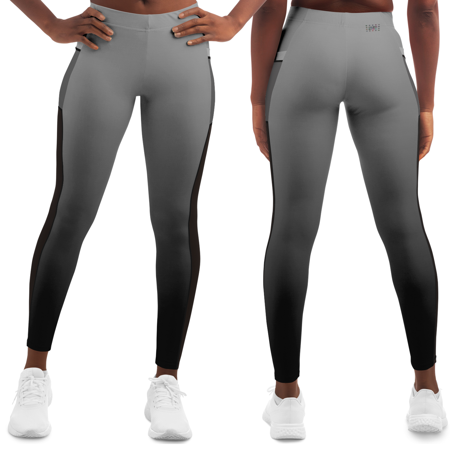 Just Being You, Your Way!-Activewear for Divas | Stand out at the gym, get your next pair of mesh leggings designed just for you!-Leggings - AOP - MESH FREE STYLE BLEND P2P3