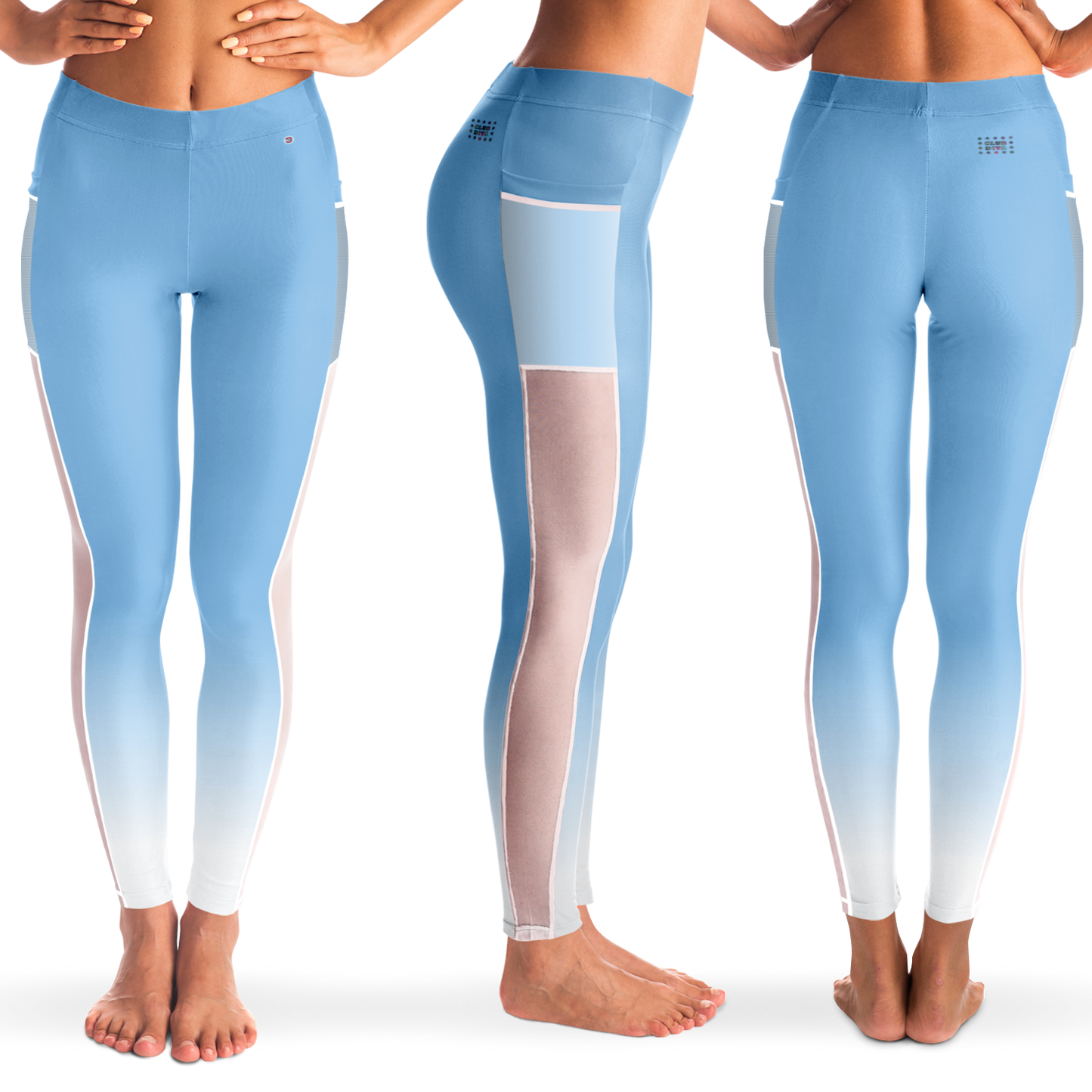 Just Being You, Your Way!-Activewear for Divas | Stand out at the gym, get your next pair of mesh leggings designed just for you!-Leggings - AOP - MESH FREE STYLE BLEND P2P3