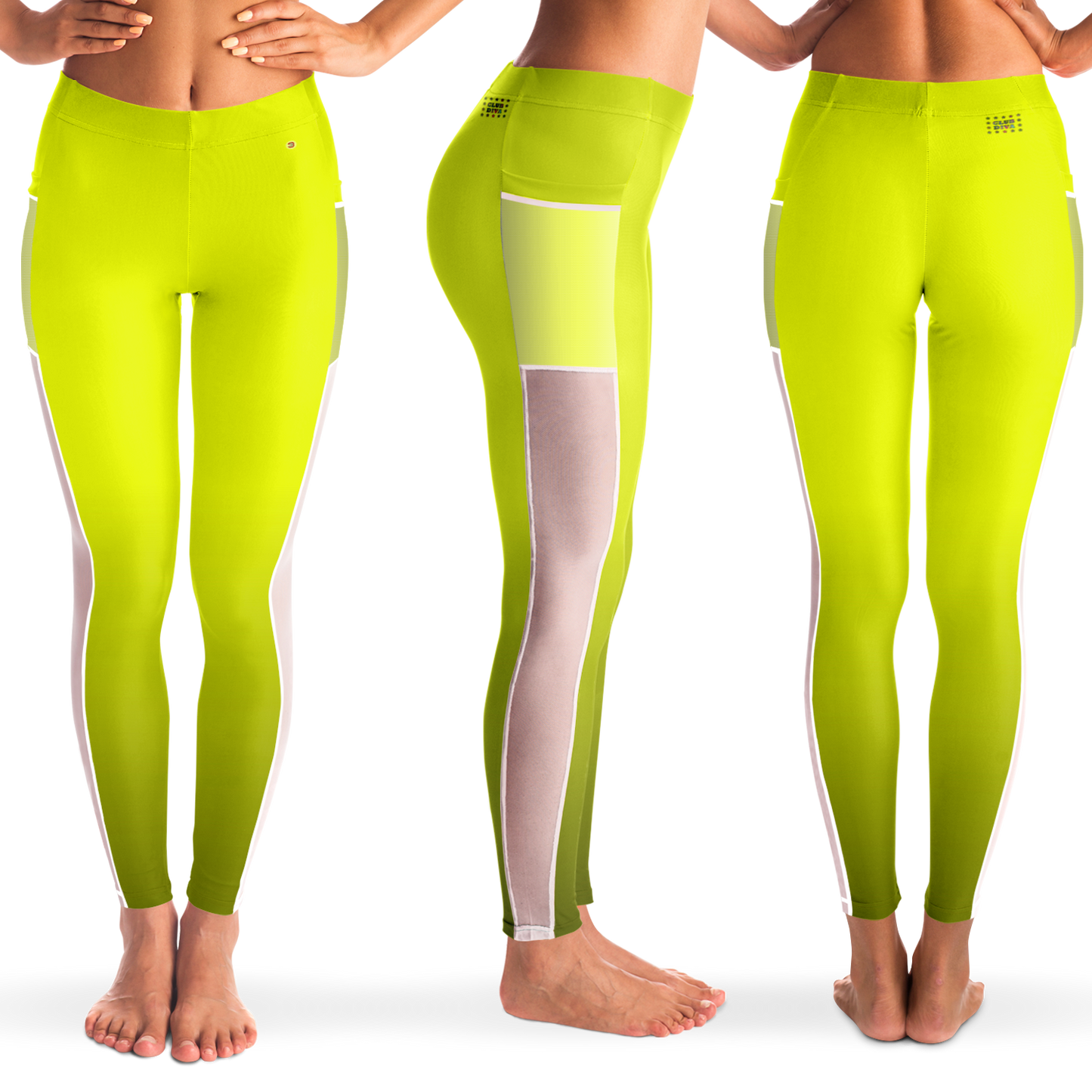 Just Being You, Your Way!-Activewear for Divas | Stand out at the gym, get your next pair of mesh leggings designed just for you!-Leggings - AOP - MESH FREE STYLE BLEND P2P3