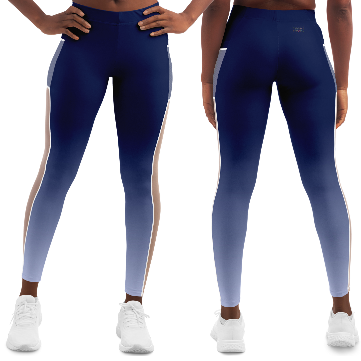 Just Being You, Your Way!-Activewear for Divas | Stand out at the gym, get your next pair of mesh leggings designed just for you!-Leggings - AOP - MESH FREE STYLE BLEND P2P3