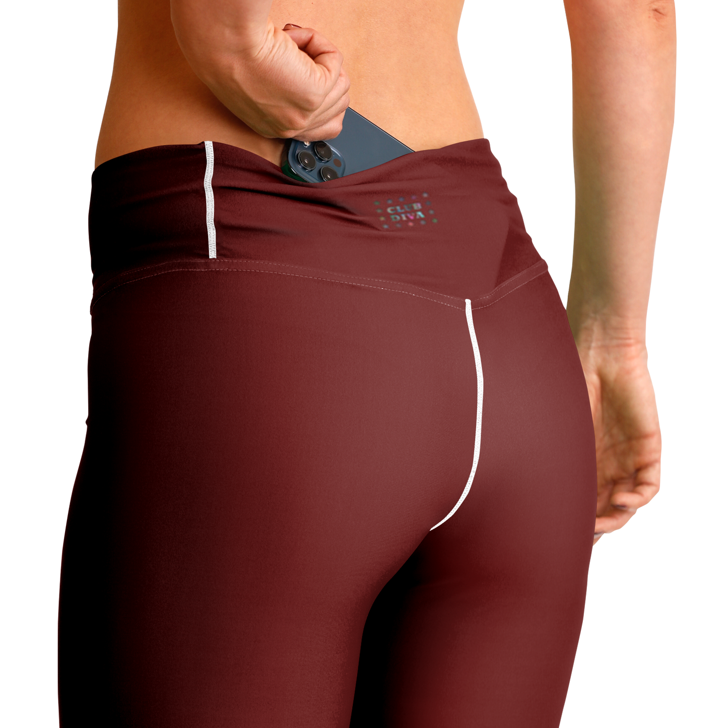 Just Being You, Your Way!-Activewear for Divas | Standout at the gym, get your next pair of flared leggings designed just for you!-Leggings - AOP - FLARE FREE STYLE PLAIN P1P2P3