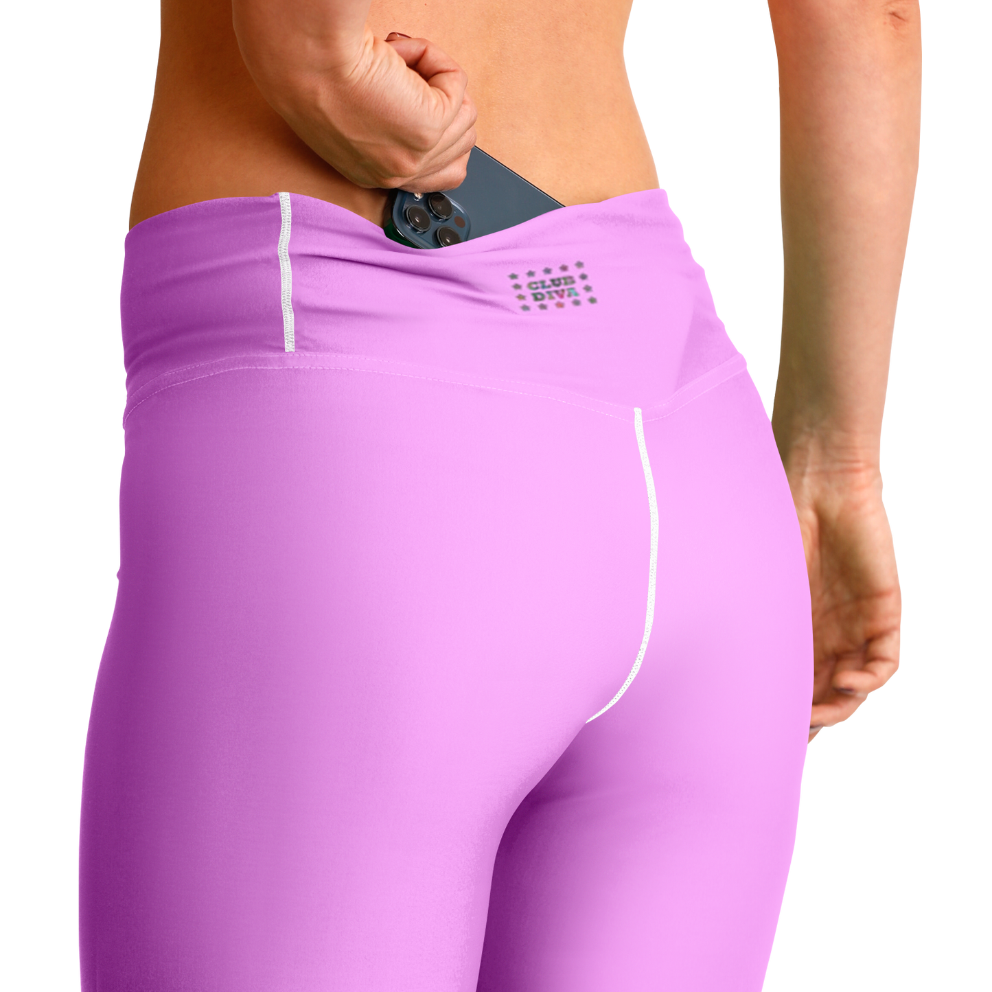 Just Being You, Your Way!-Activewear for Divas | Standout at the gym, get your next pair of flared leggings designed just for you!-Leggings - AOP - FLARE FREE STYLE PLAIN P1P2P3