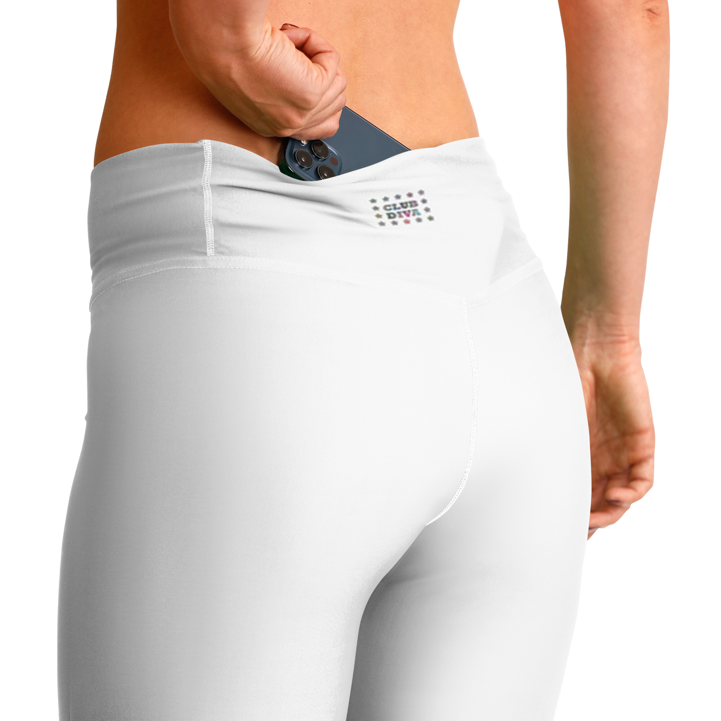 Just Being You, Your Way!-Activewear for Divas | Standout at the gym, get your next pair of flared leggings designed just for you!-Leggings - AOP - FLARE FREE STYLE PLAIN P1P2P3