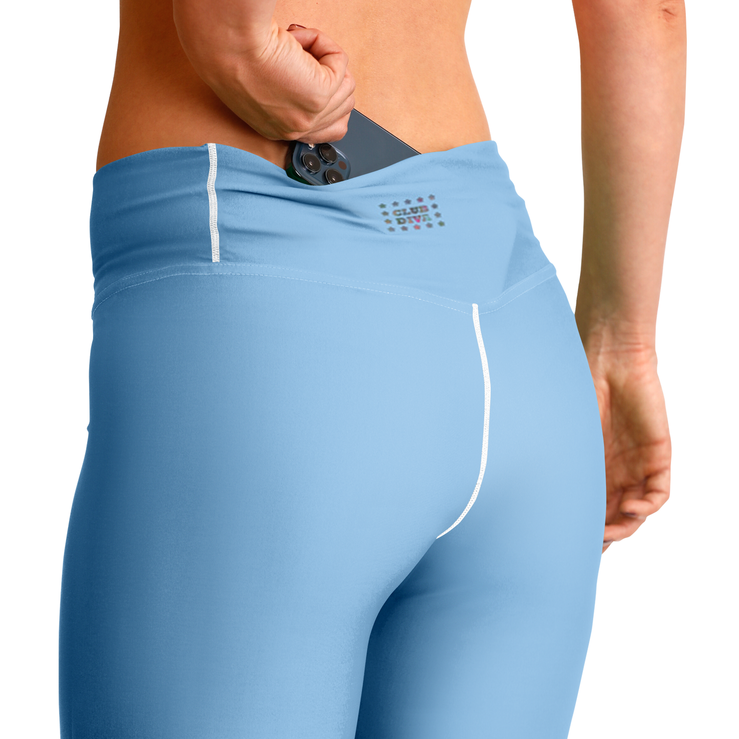 Just Being You, Your Way!-Activewear for Divas | Standout at the gym, get your next pair of flared leggings designed just for you!-Leggings - AOP - FLARE FREE STYLE PLAIN P1P2P3