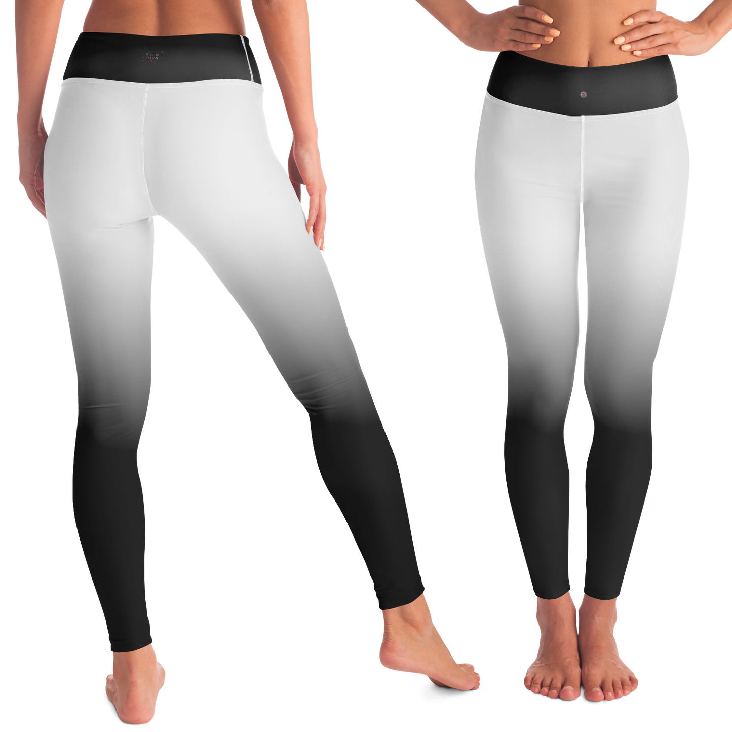 Just Being You, Your Way!-Activewear for Divas | Standout at yoga practice, get your next pair of leggings designed just for you!-Leggings - YOGA AOP - BLEND P0P1