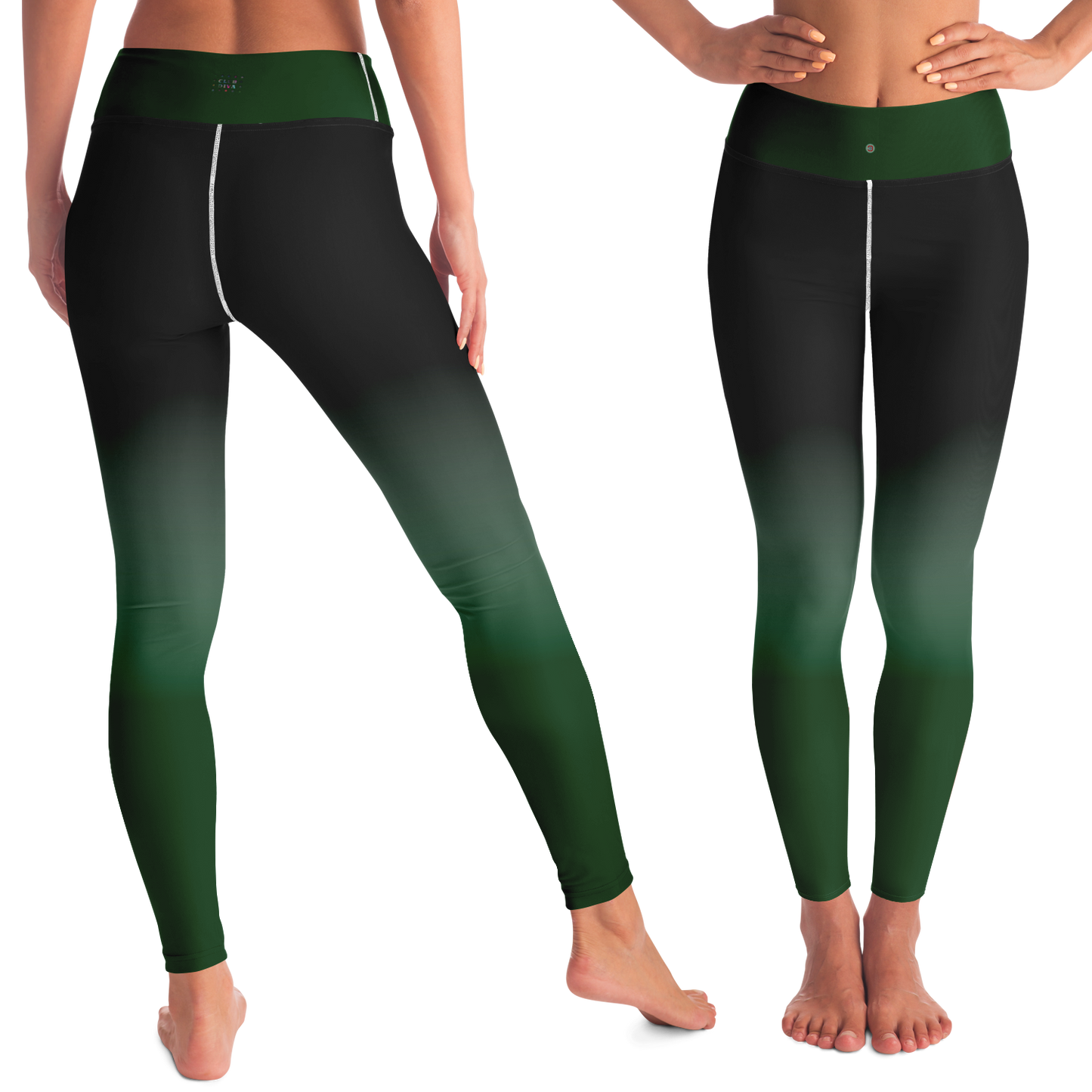 Just Being You, Your Way!-Activewear for Divas | Standout at yoga practice, get your next pair of leggings designed just for you!-Leggings - YOGA AOP - BLEND P0P1