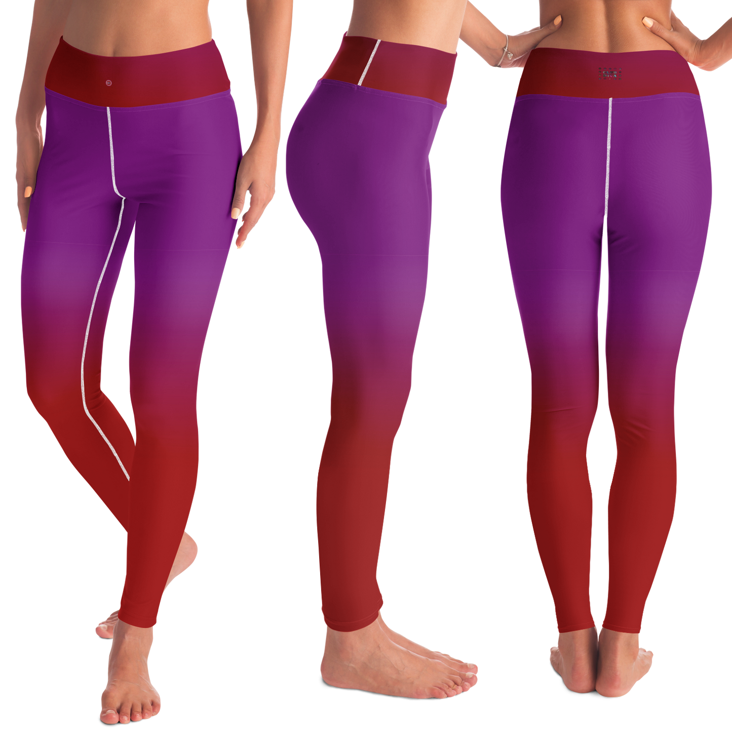 Just Being You, Your Way!-Activewear for Divas | Standout at yoga practice, get your next pair of leggings designed just for you!-Leggings - YOGA AOP - BLEND P0P1