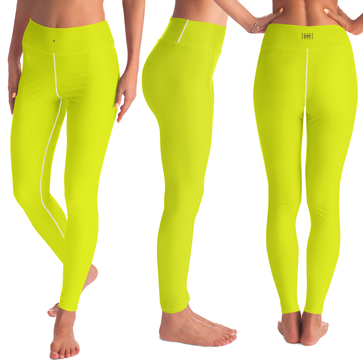 Just Being You, Your Way!-Activewear for Divas | Standout at yoga practice, get your next pair of yoga leggings designed just for you!-Leggings - AOP - YOGA PLAIN FREE STYLE P1P2P3