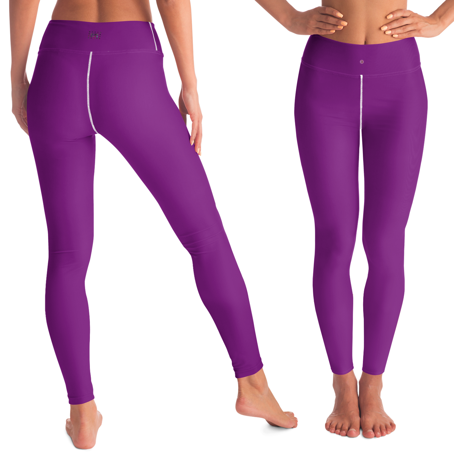 Just Being You, Your Way!-Activewear for Divas | Standout at yoga practice, get your next pair of yoga leggings designed just for you!-Leggings - AOP - YOGA PLAIN FREE STYLE P1P2P3