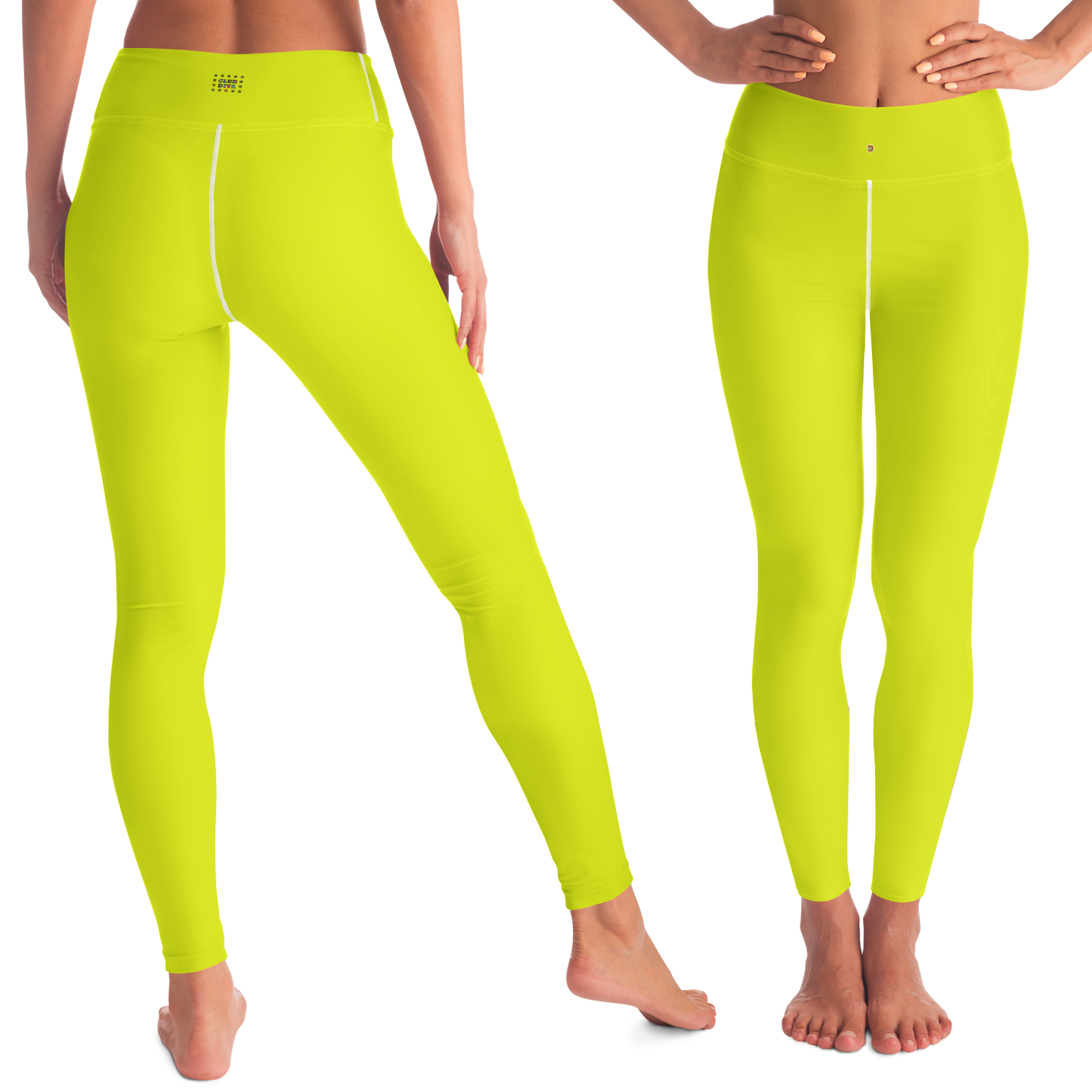 Just Being You, Your Way!-Activewear for Divas | Standout at yoga practice, get your next pair of yoga leggings designed just for you!-Leggings - AOP - YOGA PLAIN FREE STYLE P1P2P3