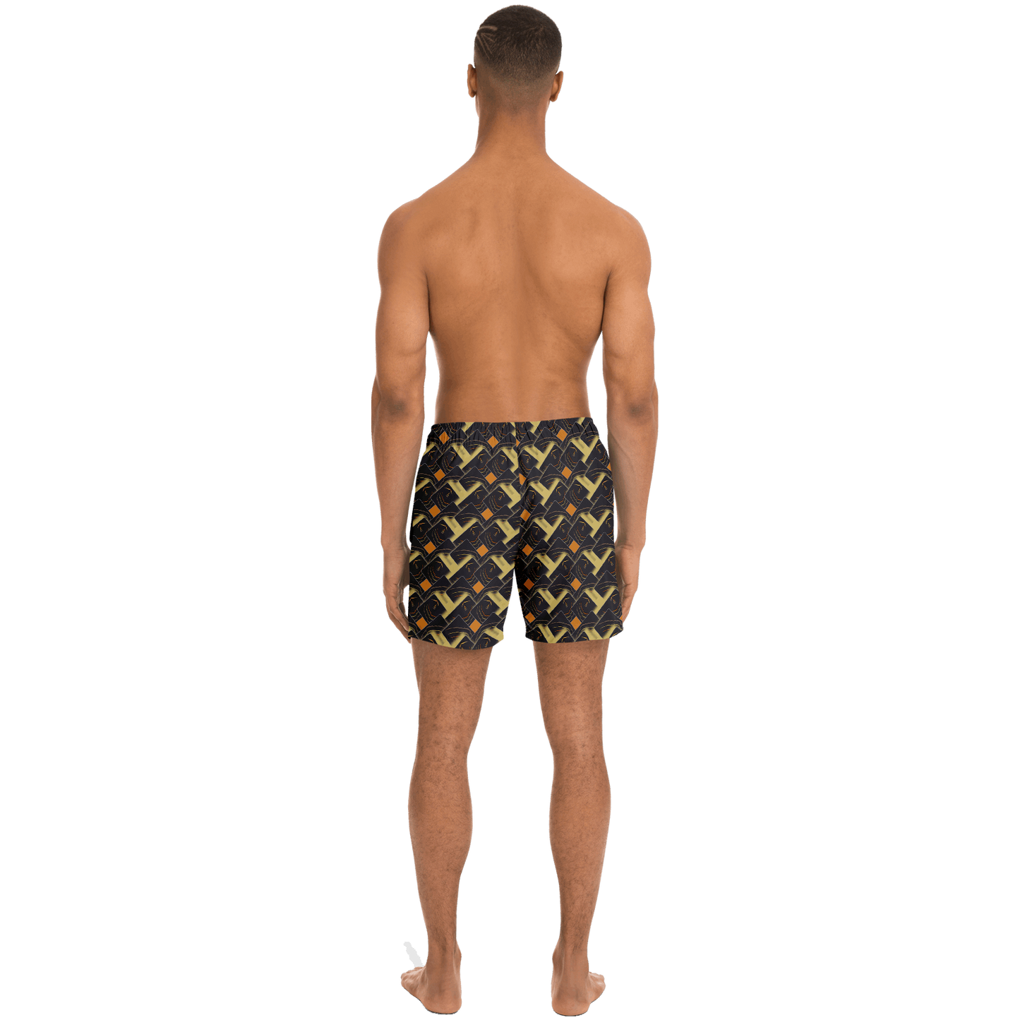 Just Being You, Your Way!-Activewear for Dudes | Look and feel like a Rivera playboy in these all-over-printed classic swimming trunks!-Swim Trunks - AOP - CC P0P1P2P3