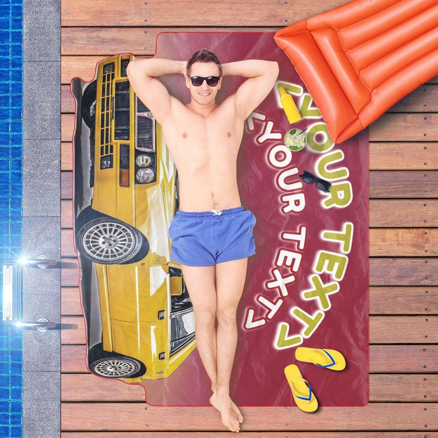 Just Being You, Your Way!-Beach Towel for Dudes | Wow everyone at the beach or the pool this year-Freeform Beach Towel - AOP - FF P0P1P2P3
