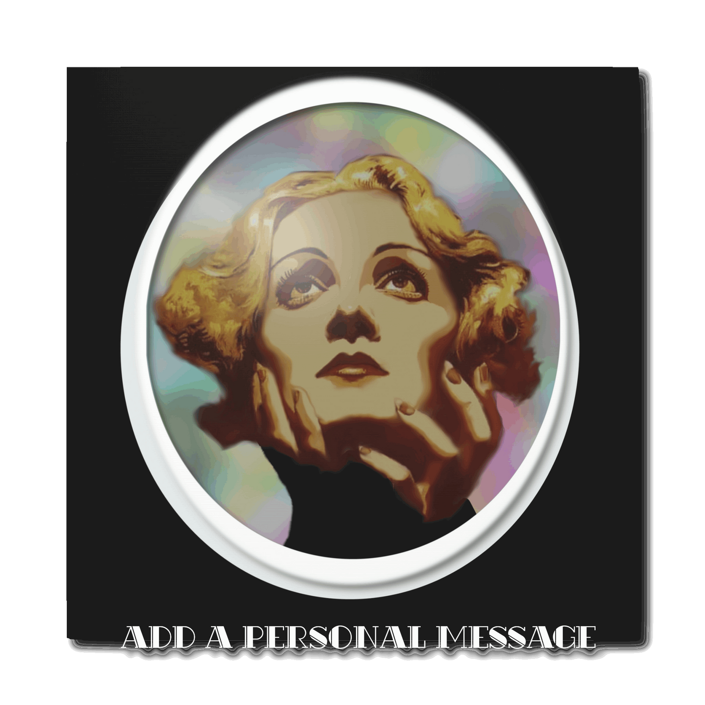 Just Being You, Your Way!-Canvas Wall Art | Marlene Dietrich captures the beauty and mystery of this Hollywood Diva-Canvas Print - MD P0P1P2P3