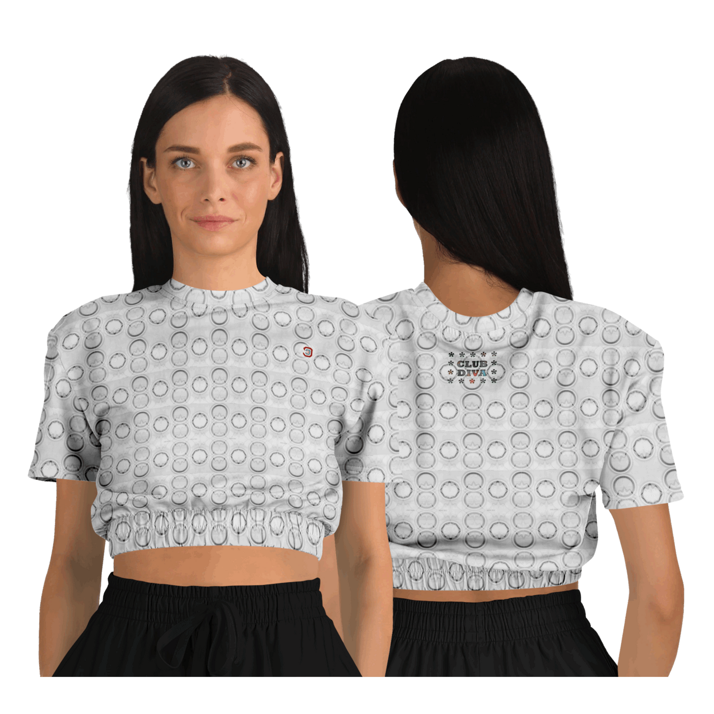 Just Being You, Your Way!-Activewear for Divas | Get your next all-over-printed crop top designed just for you!-Crop Top - AOP - 4R FREE STYLE P1P2P3