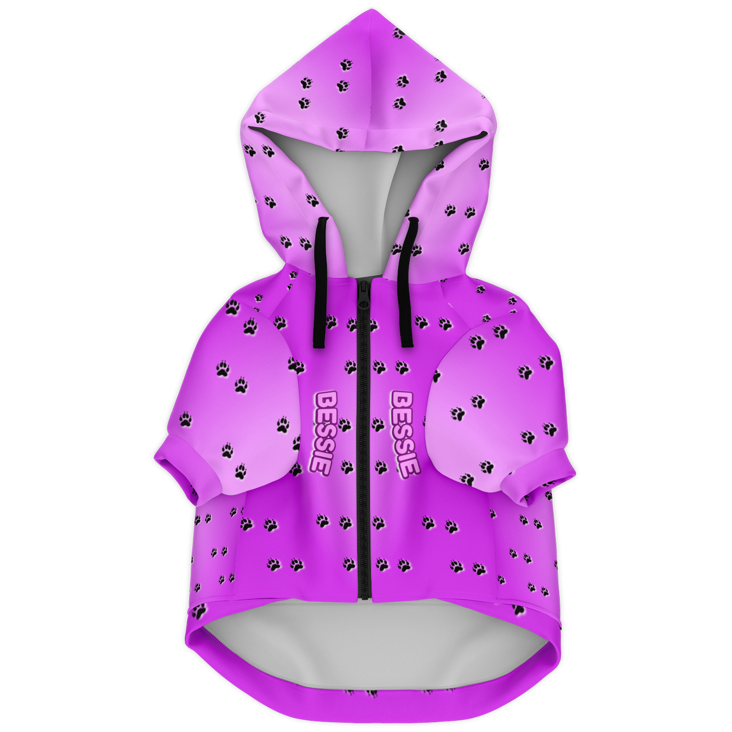 Just Being You, Your Way!-Dog Apparel | Pimp your pooch with this customizable hoodie-Dog Hoodie - AOP - PAW TRAIL P0P1P2P3