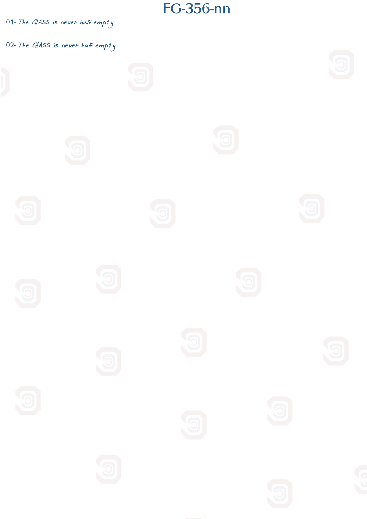 Just Being You, Your Way!-Font Catalog | Choose a font to match your style and mood from font set 4-FONT CATALOG