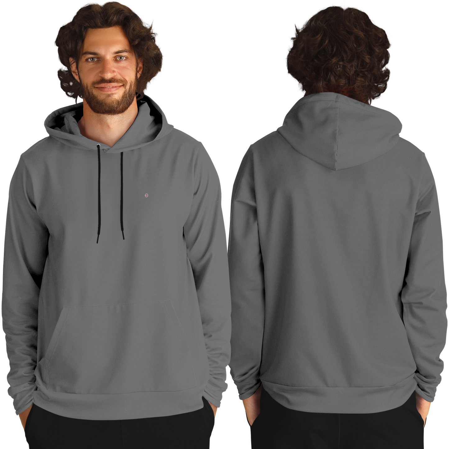 Just Being You, Your Way!-Loungewear for Dudes | Get your next hoodie personalized with free text-HOODIE - AOP BLANK P0P1