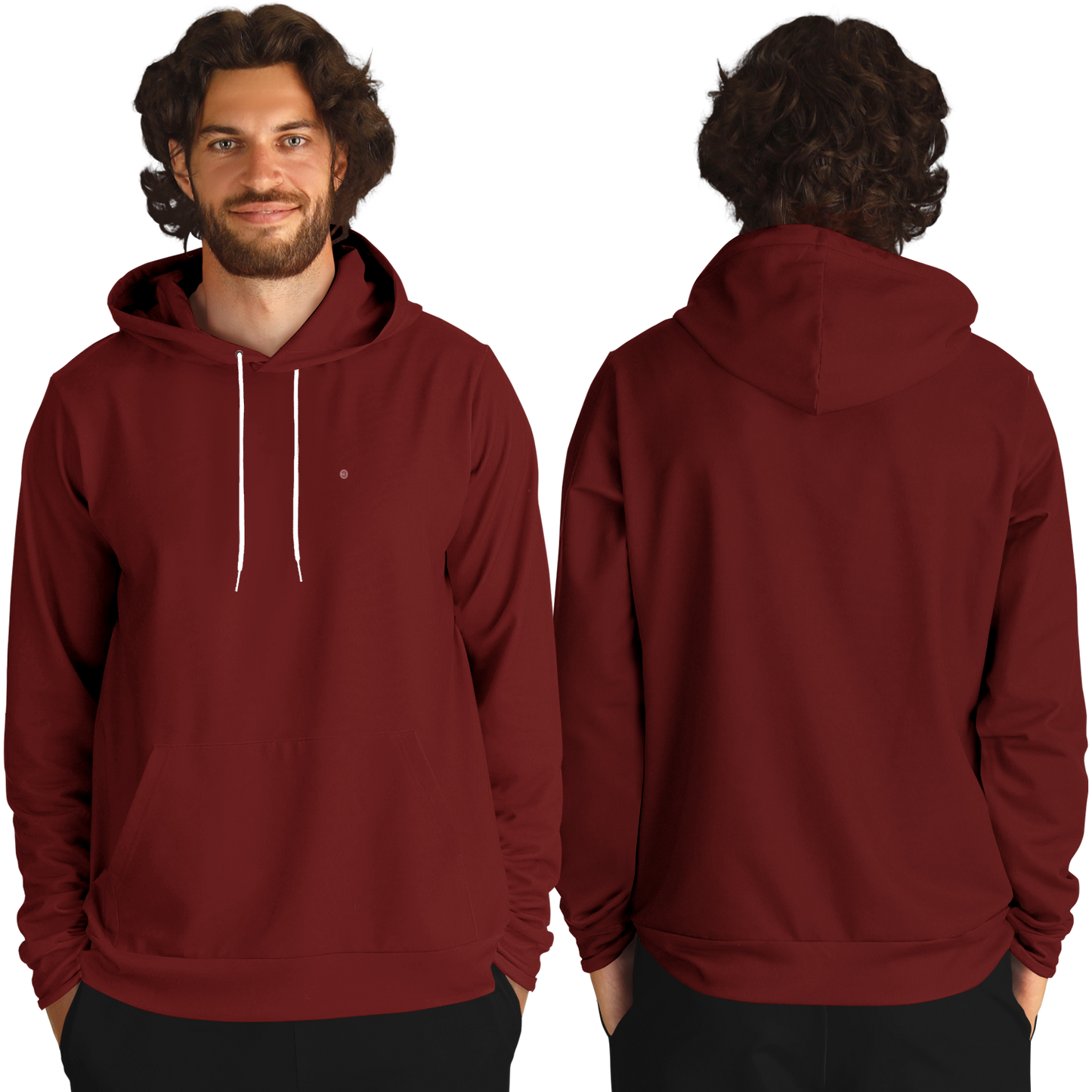 Just Being You, Your Way!-Loungewear for Dudes | Get your next hoodie personalized with free text-HOODIE - AOP BLANK P0P1