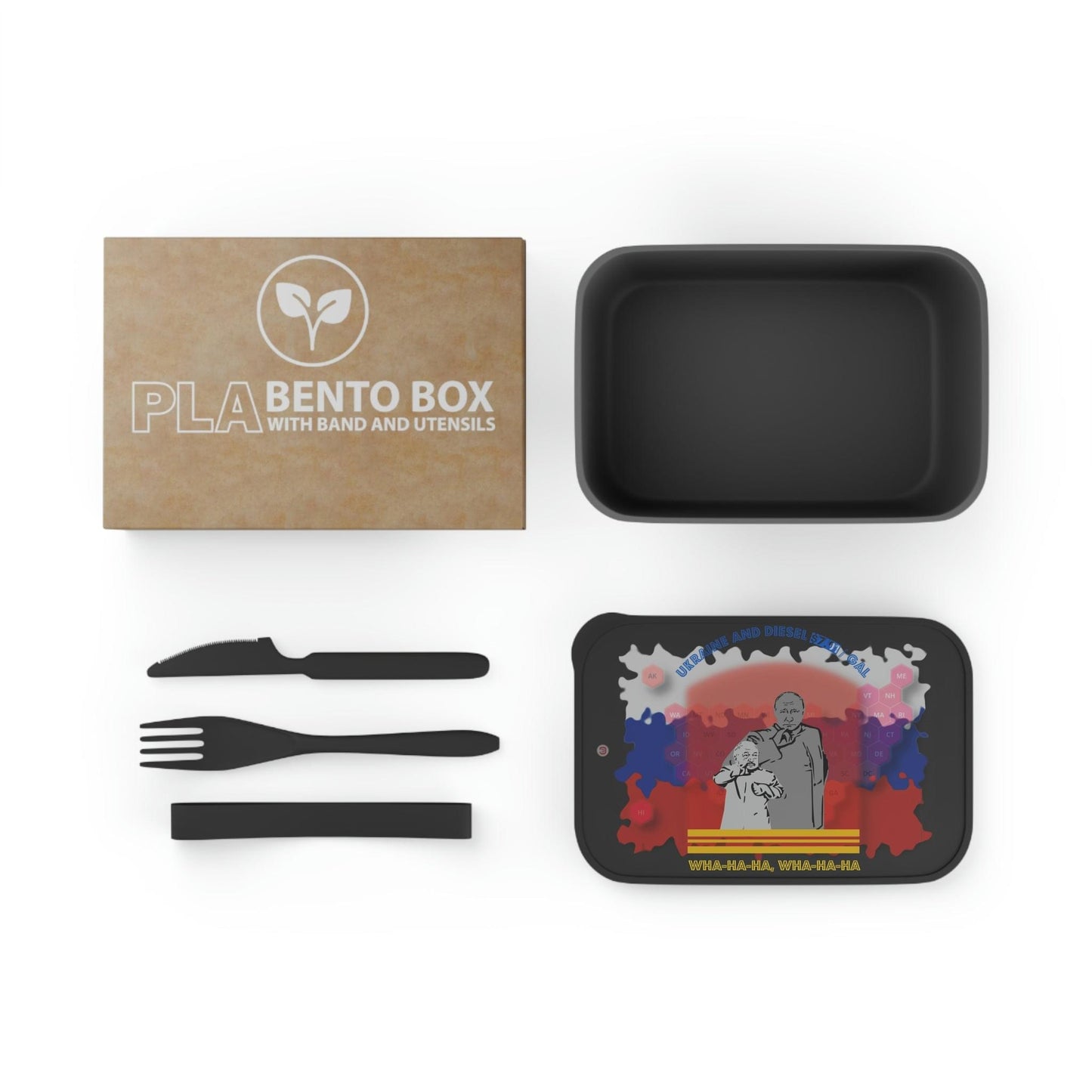 Just Being You, Your Way!-Lunch box with utensils | Customizable eco-friendly way to enjoy your lunch in style-Travel Accessories - PPG P0P1P2P3