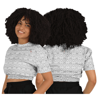  Just Being You, Your Way!-Activewear for Divas | Get your next all-over-printed crop top designed just for you!-Crop Top - AOP - 4R FREE STYLE P1P2P3