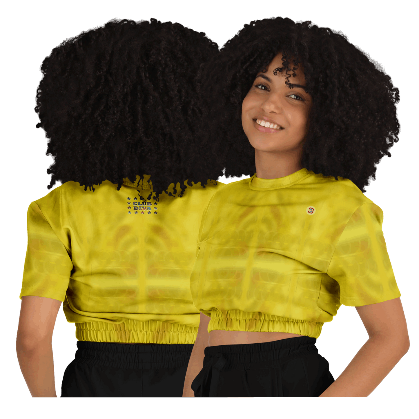  Just Being You, Your Way!-Activewear for Divas | Get your next all-over-printed crop top designed just for you!-Crop Top - AOP - WTFMB FREE STYLE P1P2P3