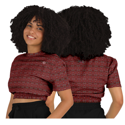  Just Being You, Your Way!-Activewear for Divas | Get your next all-over-printed crop top designed just for you!-Crop Top - AOP - 4R FREE STYLE P1P2P3