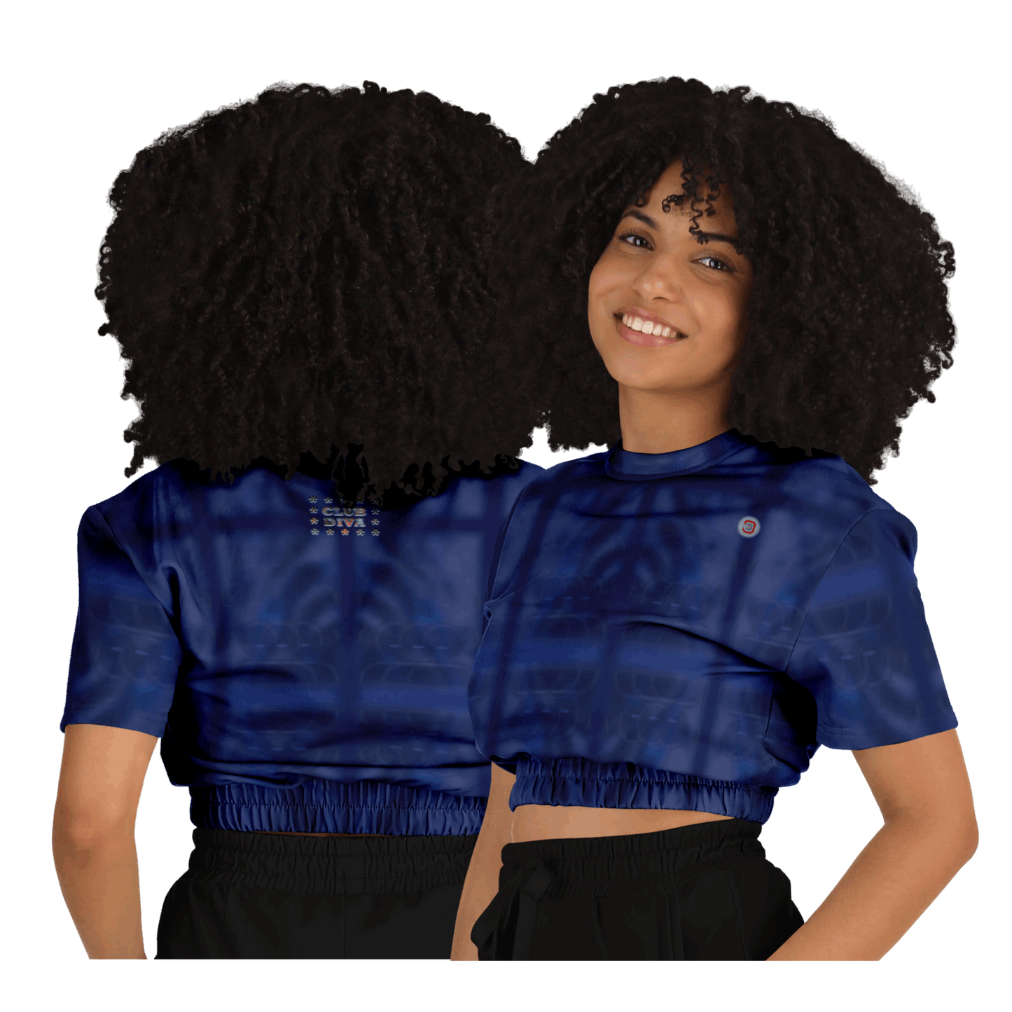  Just Being You, Your Way!-Activewear for Divas | Get your next all-over-printed crop top designed just for you!-Crop Top - AOP - WTFMB FREE STYLE P1P2P3