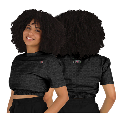  Just Being You, Your Way!-Activewear for Divas | Get your next all-over-printed crop top designed just for you!-Crop Top - AOP - 4R FREE STYLE P1P2P3