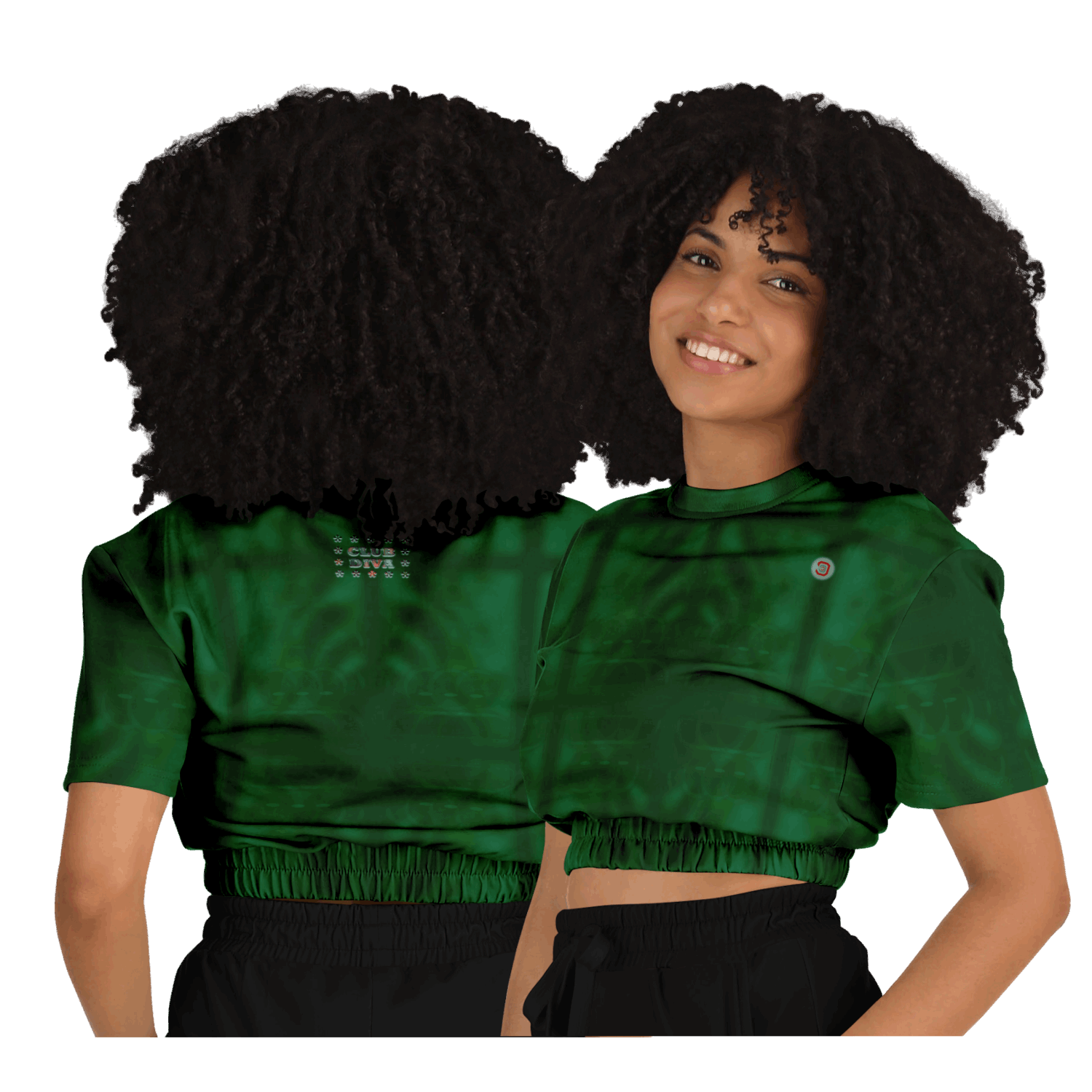  Just Being You, Your Way!-Activewear for Divas | Get your next all-over-printed crop top designed just for you!-Crop Top - AOP - WTFMB FREE STYLE P1P2P3