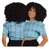  Just Being You, Your Way!-Activewear for Divas | Get your next all-over-printed crop top designed just for you!-Crop Top - AOP - CC FREE STYLE P1P2P3