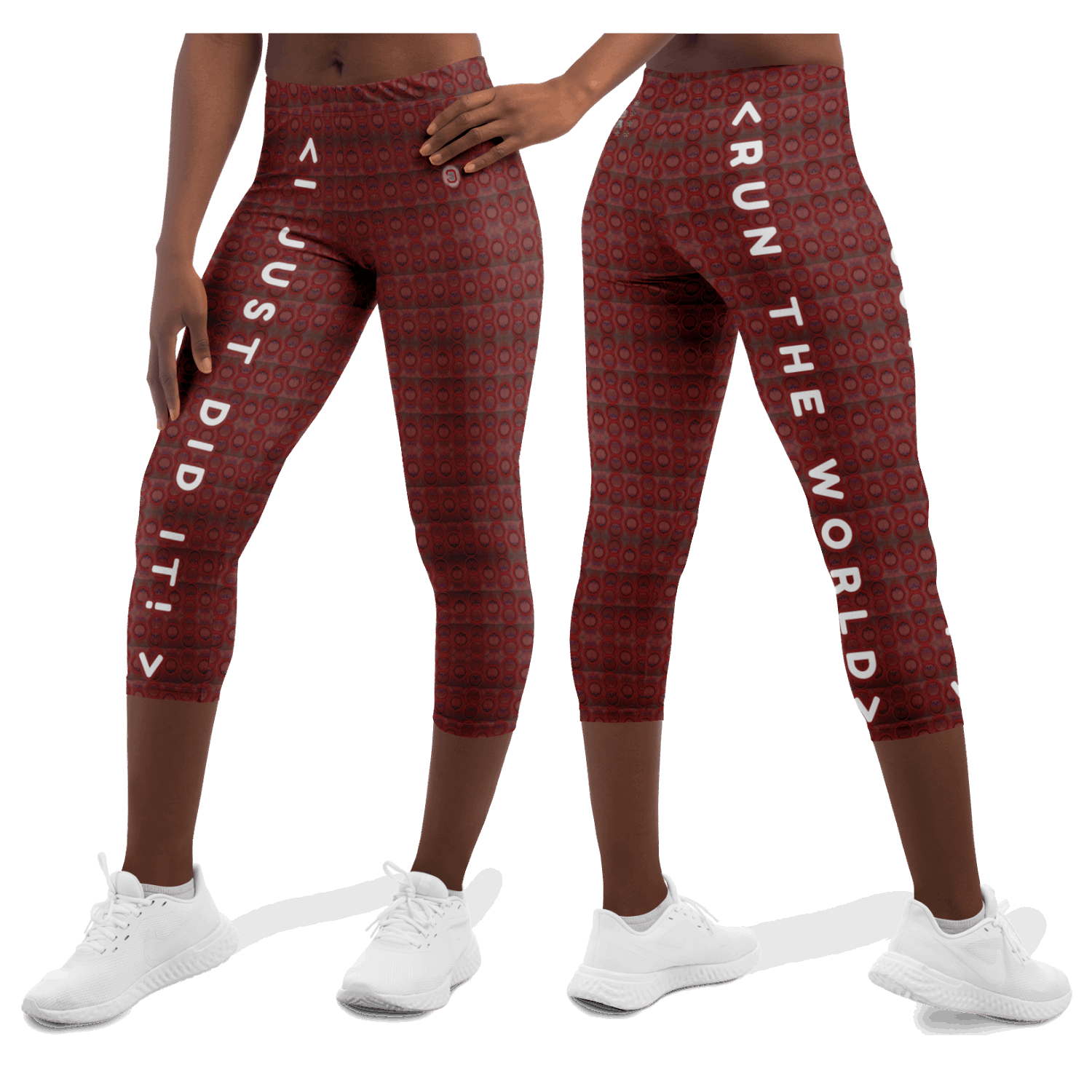  Just Being You, Your Way!-Activewear for Divas | Get your next pair of capri leggings free style designed just for you!-Leggings - AOP - CAPRI FREE STYLE 4R P0P1