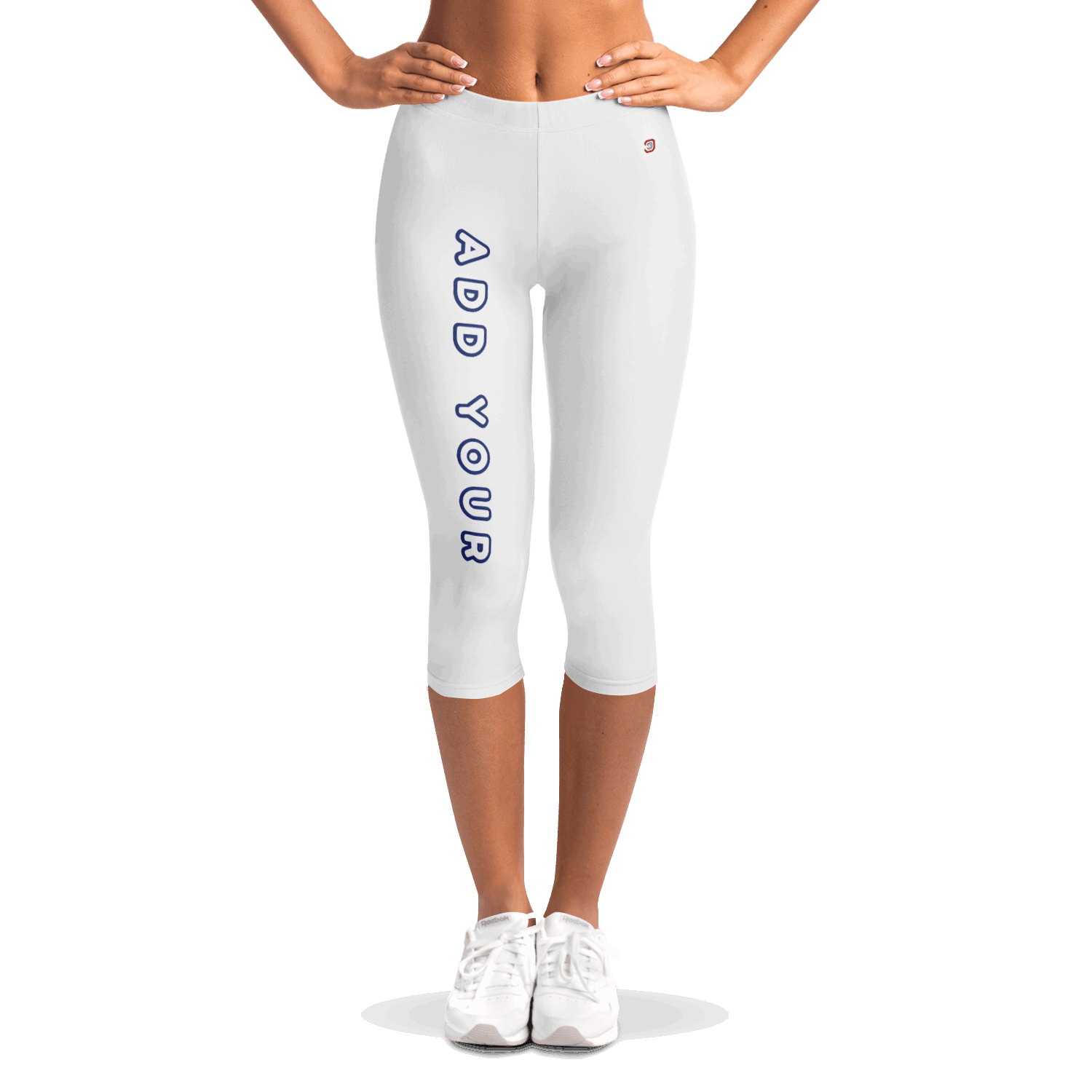  Just Being You, Your Way!-Activewear for Divas | Get your next pair of capri leggings free style designed just for you!-Leggings - AOP - CAPRI FREE STYLE 4R P0P1