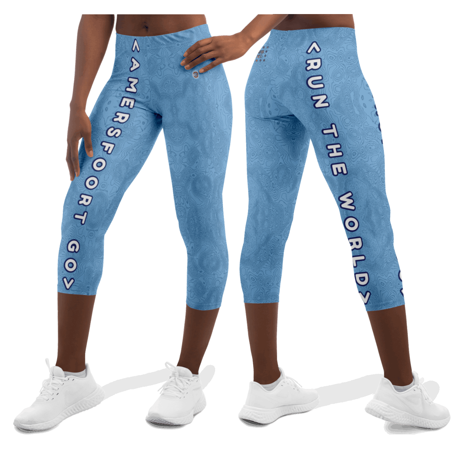  Just Being You, Your Way!-Activewear for Divas | Get your next pair of capri leggings free style designed just for you!-Leggings - AOP - CAPRI FREE STYLE TC P1P2P3