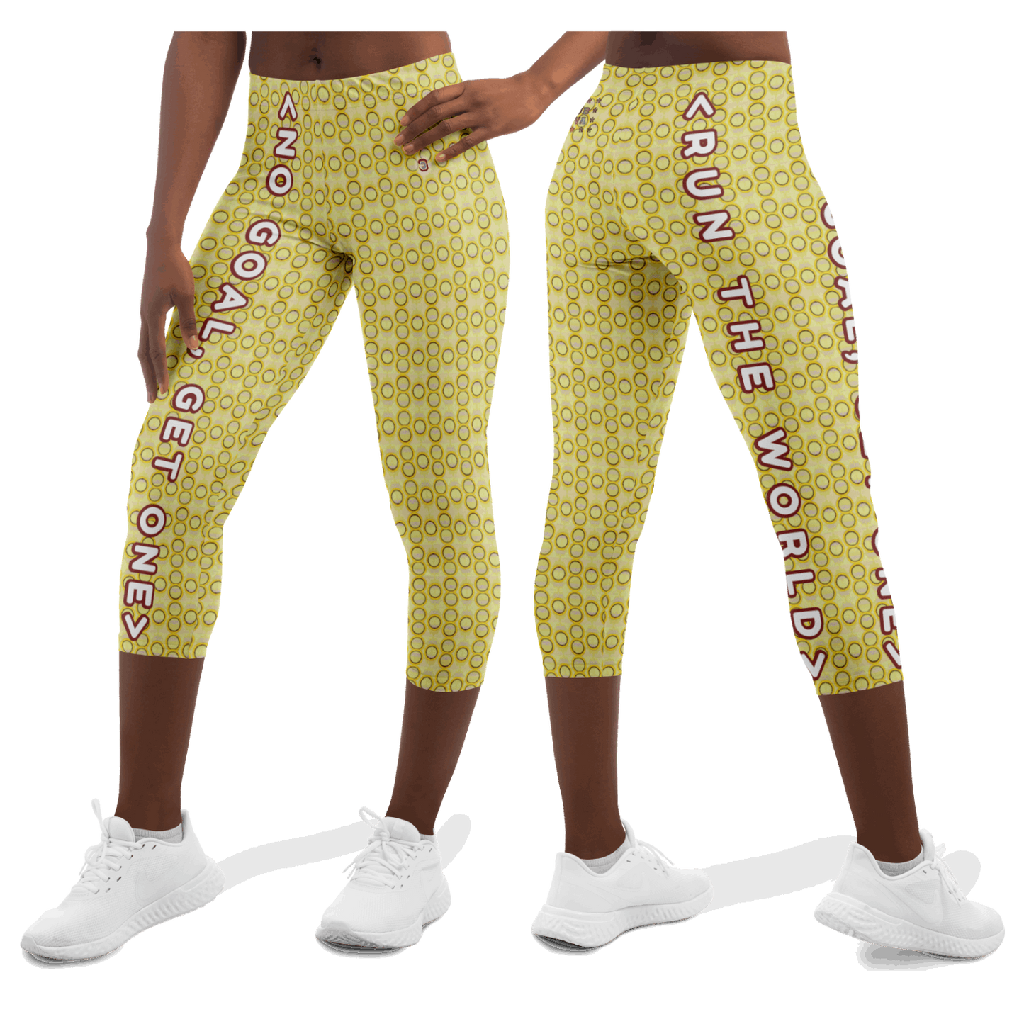  Just Being You, Your Way!-Activewear for Divas | Get your next pair of capri leggings free style designed just for you!-Leggings - AOP - CAPRI FREE STYLE 4R P0P1