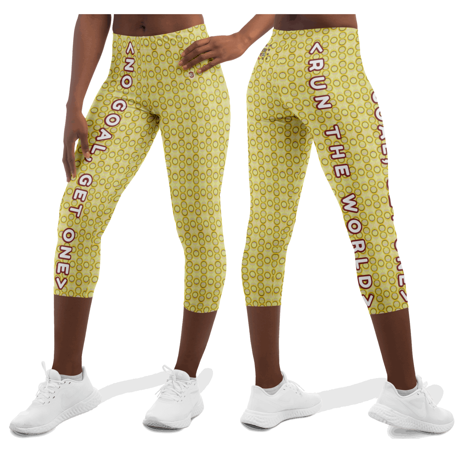  Just Being You, Your Way!-Activewear for Divas | Get your next pair of capri leggings free style designed just for you!-Leggings - AOP - CAPRI FREE STYLE 4R P0P1