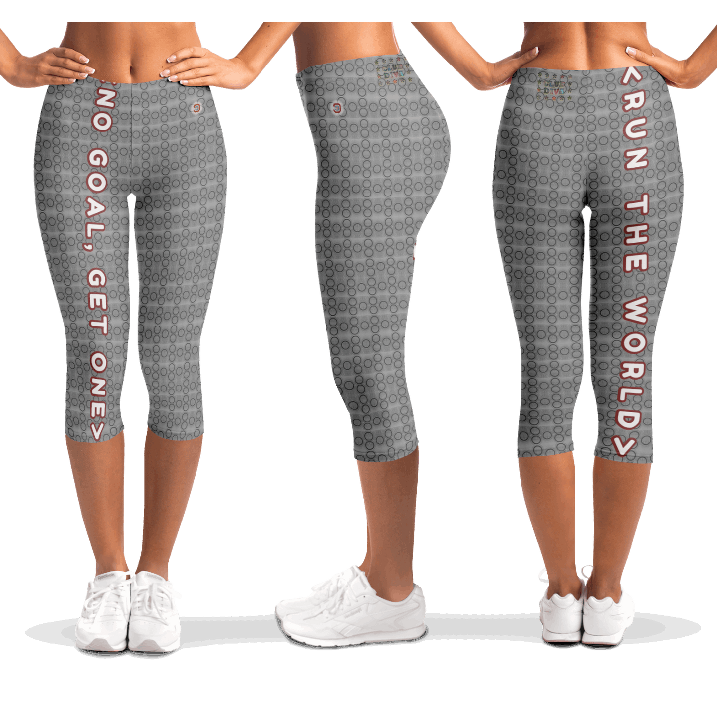  Just Being You, Your Way!-Activewear for Divas | Get your next pair of capri leggings free style designed just for you!-Leggings - AOP - CAPRI FREE STYLE 4R P0P1