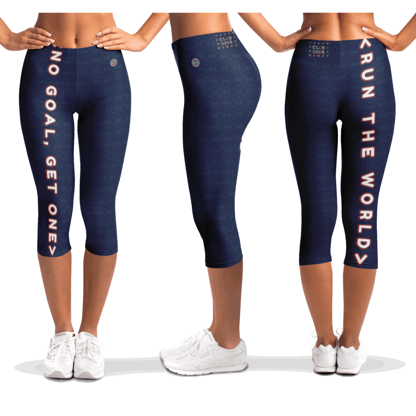  Just Being You, Your Way!-Activewear for Divas | Get your next pair of capri leggings free style designed just for you!-Leggings - AOP - CAPRI FREE STYLE 4R P0P1