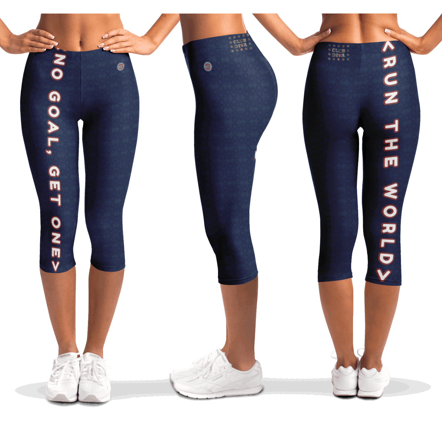  Just Being You, Your Way!-Activewear for Divas | Get your next pair of capri leggings free style designed just for you!-Leggings - AOP - CAPRI FREE STYLE 4R P0P1