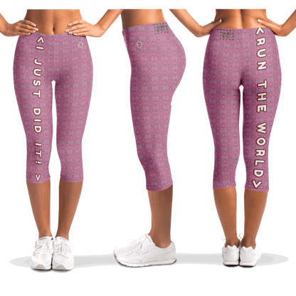  Just Being You, Your Way!-Activewear for Divas | Get your next pair of capri leggings free style designed just for you!-Leggings - AOP - CAPRI FREE STYLE 4R P0P1