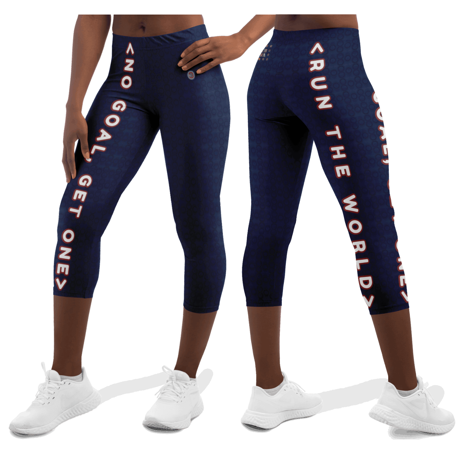  Just Being You, Your Way!-Activewear for Divas | Get your next pair of capri leggings free style designed just for you!-Leggings - AOP - CAPRI FREE STYLE 4R P0P1