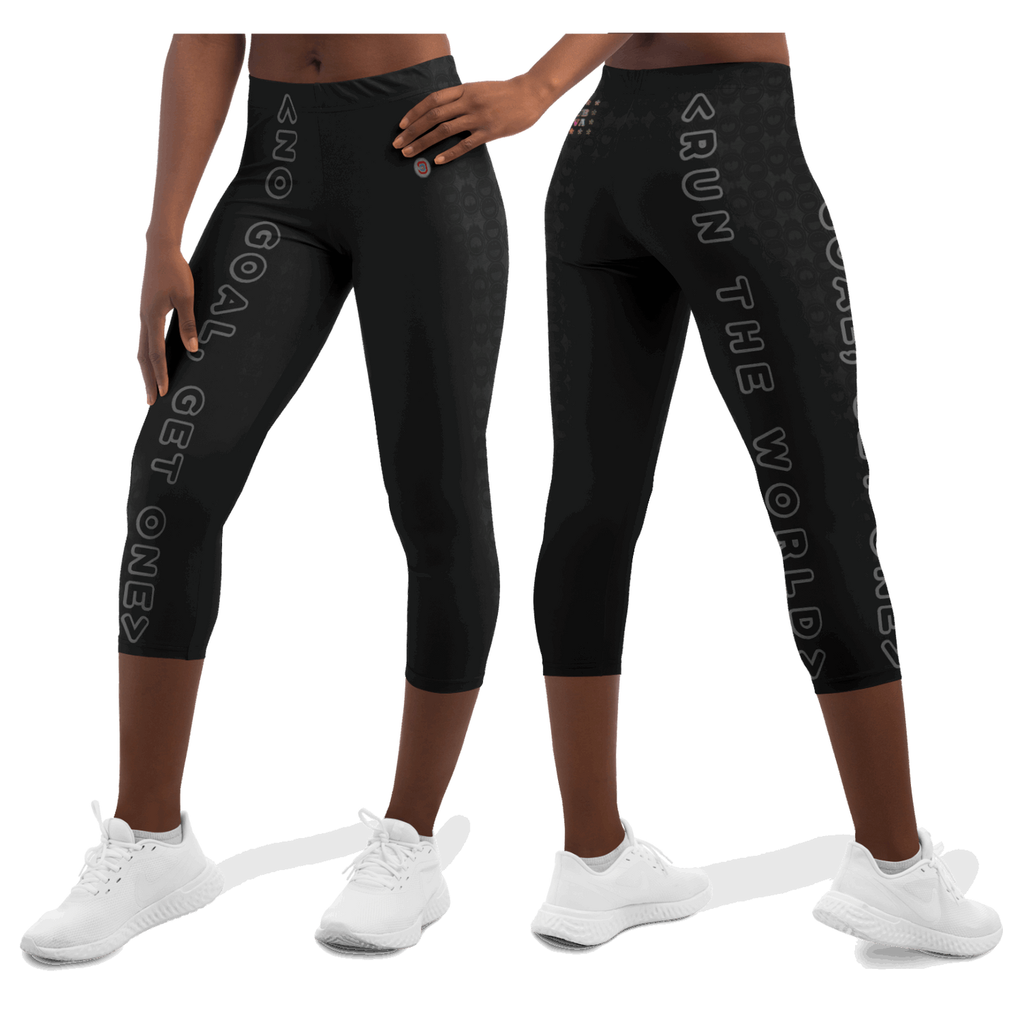  Just Being You, Your Way!-Activewear for Divas | Get your next pair of capri leggings free style designed just for you!-Leggings - AOP - CAPRI FREE STYLE 4R P0P1