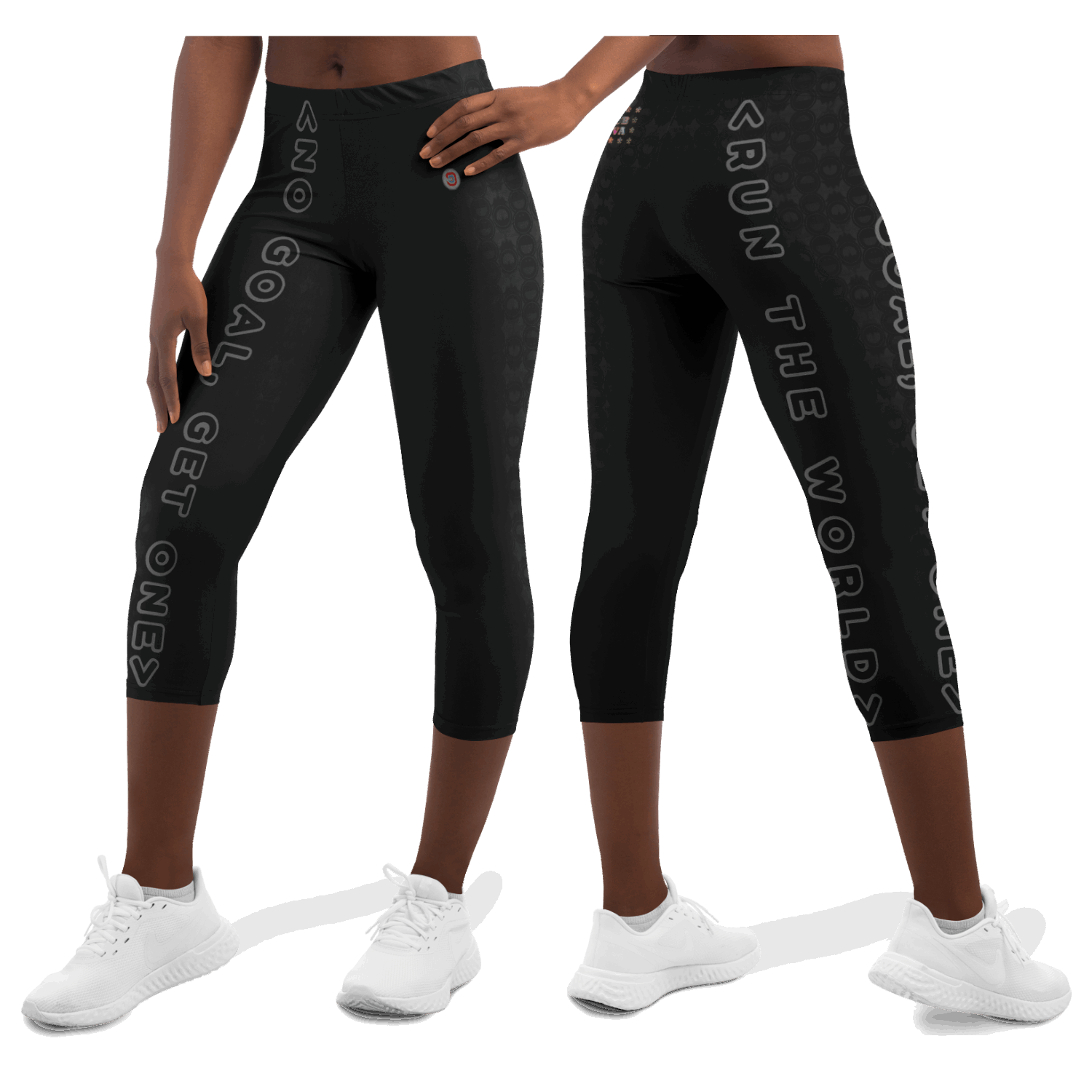  Just Being You, Your Way!-Activewear for Divas | Get your next pair of capri leggings free style designed just for you!-Leggings - AOP - CAPRI FREE STYLE 4R P0P1